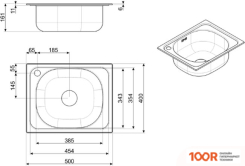 Кухонная мойка Smeg LYP401 (138055)