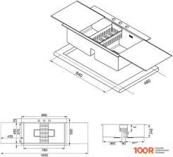 Кухонная мойка Smeg LQVS8622 (138046)