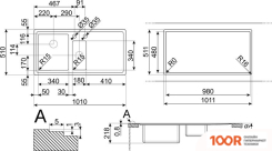 Кухонная мойка Smeg LFT102S (138005)