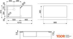 Кухонная мойка Smeg LFT100D (138002)