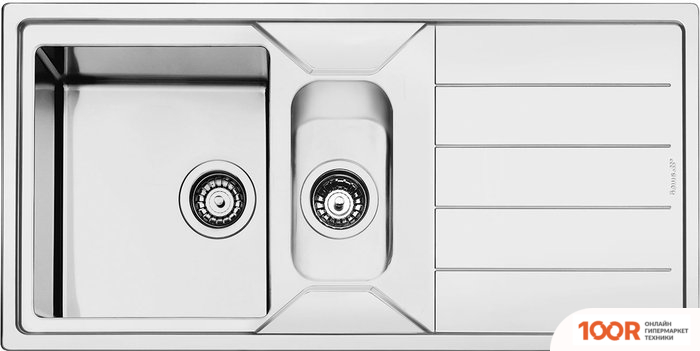 Кухонная мойка Smeg LDR102-2 (137982)