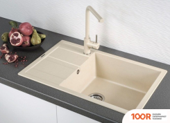 Кухонная мойка Schock OPTIMA 60D MAX CRISTALITE (БАВАРСКИЙ КАМЕНЬ) (137889)