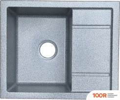 Кухонная мойка Saniteco FORTIS (ГРАФИТ С СИФОНОМ) (137673)