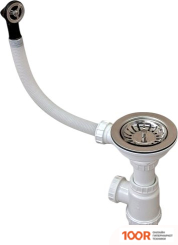 Кухонная мойка Saniteco FORTIS (ГРАФИТ С СИФОНОМ) (137673)