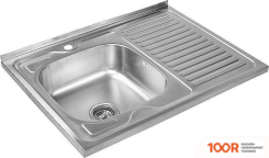 Кухонная мойка Saniteco 8060S-L (С СИФОНОМ) (137650)