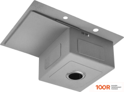 Кухонная мойка Saniteco 6550-L (С СИФОНОМ, ДОЗАТОРОМ И КОЛАНДЕРОМ) (137641)