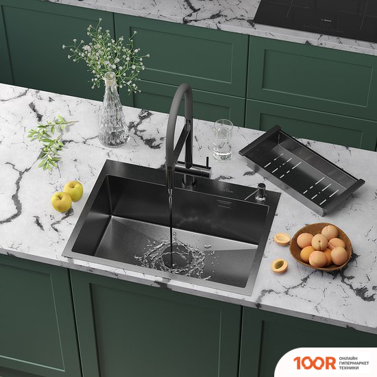 Кухонная мойка Roxen SIMPLE 560220-65B (137573)