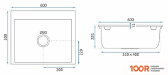 Кухонная мойка Rea ZLE-00130 (137559)