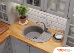 Кухонная мойка Quartz Bond 610 (ДЫМ) (137539)