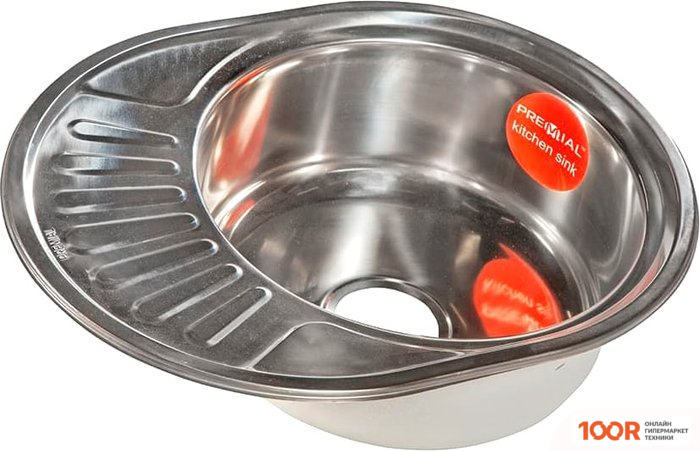 Кухонная мойка Premial PL 5745 (ПОЛИРОВАННАЯ, 0.8 ММ) (137502)