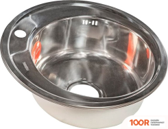 Кухонная мойка Premial PL 490 (ПОЛИРОВАННАЯ, 0.8 ММ) (137495)