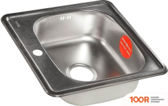 Кухонная мойка Premial 3838 0.6ММ (ПОЛИРОВАННЫЙ) (137487)
