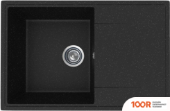 Кухонная мойка Practik PR-M 735-004 (ЧЕРНЫЙ ОНИКС) (137485)