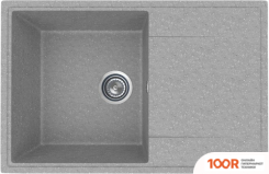 Кухонная мойка Practik PR-M 735-003 (СВЕТЛО-СЕРЫЙ) (137484)