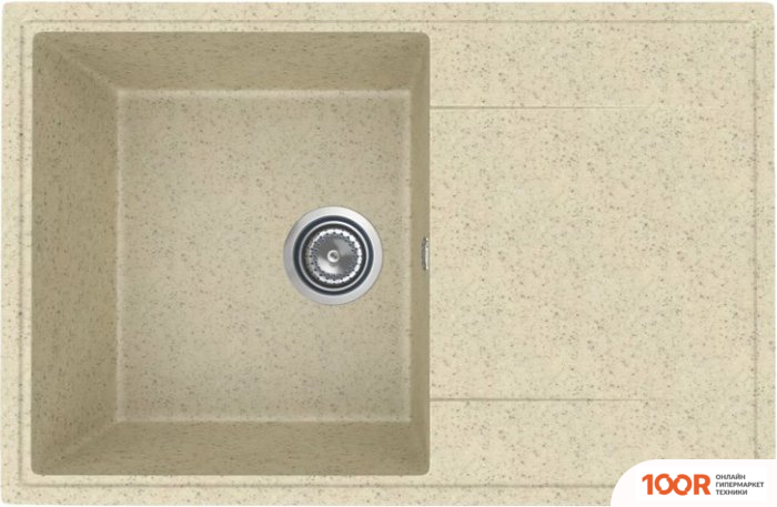 Кухонная мойка Practik PR-M 735-002 (СЛОНОВАЯ КОСТЬ) (137483)