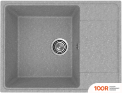Кухонная мойка Practik PR-M 650-003 (СВЕТЛО-СЕРЫЙ) (137480)