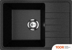 Кухонная мойка Practik PR-M 600-004 (ЧЕРНЫЙ ОНИКС) (137473)