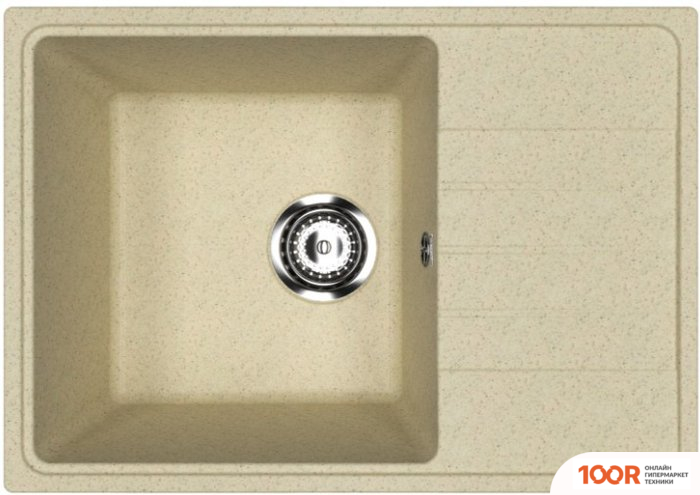 Кухонная мойка Practik PR-M 600-002 (СЛОНОВАЯ КОСТЬ) (137471)