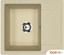 Кухонная мойка Practik PR-M 575-002 (СЛОНОВАЯ КОСТЬ) (137467)