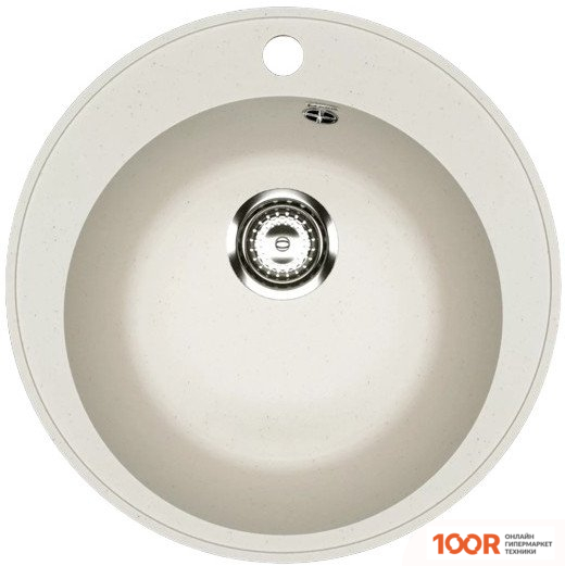 Кухонная мойка Practik PR-M 475-001 (БЕЛЫЙ КАМЕНЬ) (137454)
