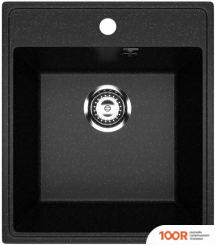 Кухонная мойка Practik PR-M 425-004 (ЧЕРНЫЙ ОНИКС) (137453)