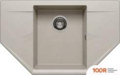 Кухонная мойка Polygran RIFF-800 (СЕРЫЙ 14) (137447)