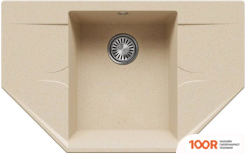 Кухонная мойка Polygran RIFF 800 (ОПАЛ) (137442)