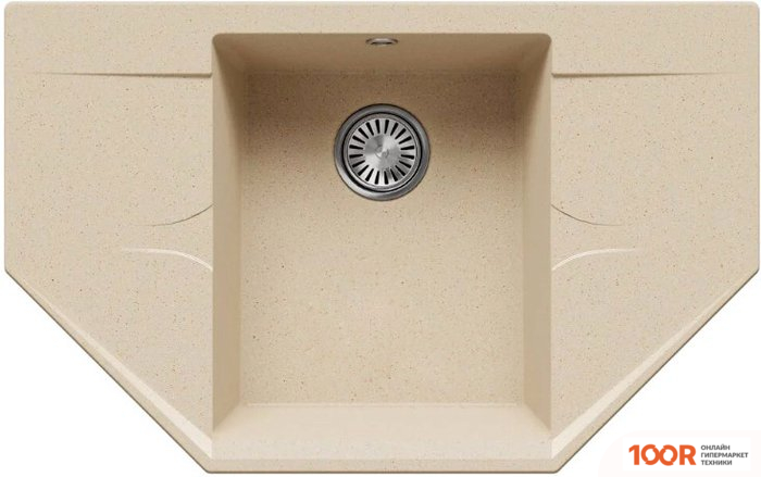 Кухонная мойка Polygran RIFF 800 (ОПАЛ) (137442)