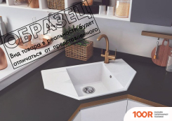 Кухонная мойка Polygran RIFF 800 (ОПАЛ) (137442)