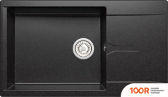 Кухонная мойка Polygran GALS-862 (ЧЕРНЫЙ 16) (137439)