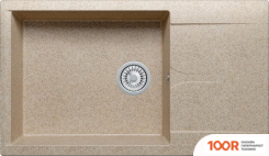 Кухонная мойка Polygran GALS-862 (ПЕСОЧНЫЙ 302) (137436)