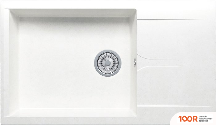 Кухонная мойка Polygran GALS-862 (БЕЛЫЙ ХЛОПОК 36) (137435)
