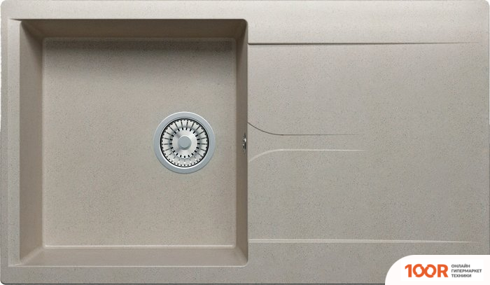 Кухонная мойка Polygran GALS-860 (СЕРЫЙ 14) (137429)