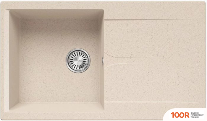 Кухонная мойка Polygran GALS 860 (КРЕМОВЫЙ) (137416)