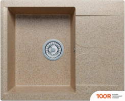 Кухонная мойка Polygran GALS 620 (ПЕСОЧНЫЙ 302) (137398)