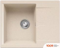 Кухонная мойка Polygran GALS 620 (КРЕМОВЫЙ) (137396)