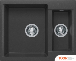 Кухонная мойка Polygran BRIG-620 (ЧЕРНЫЙ 16) (137360)
