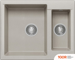 Кухонная мойка Polygran BRIG-620 (СЕРЫЙ 14) (137357)