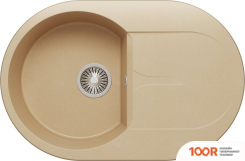 Кухонная мойка Polygran ATOL-760 (БЕЖЕВЫЙ 27) (137313)