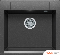 Кухонная мойка Polygran ARGO-560 (ЧЕРНЫЙ 16) (137272)