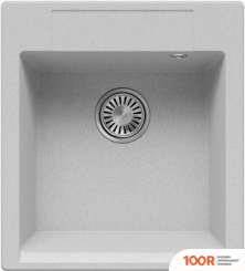 Кухонная мойка Polygran ARGO 460 (СВЕТЛО-СЕРЫЙ) (137246)