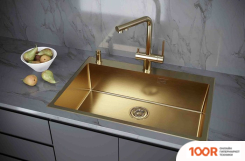 Кухонная мойка Paulmark VAST EDGE PM777551-BG (137181)