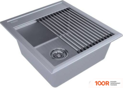 Кухонная мойка Paulmark STEPIA 45 PM114651-GRM (137136)