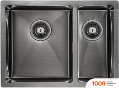 Кухонная мойка Paulmark PM225944-GML (137108)