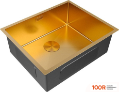 Кухонная мойка Paulmark NEXT 54 UNI PM215444-BG (ЗОЛОТО/БРАШИРОВАННОЕ ЗОЛОТО) (137056)