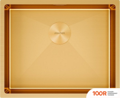 Кухонная мойка Paulmark NEXT 54 UNI PM215444-BG (ЗОЛОТО/БРАШИРОВАННОЕ ЗОЛОТО) (137056)