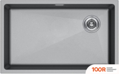 Кухонная мойка Paulmark LUMI LU74SK-GRM (137039)