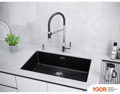 Кухонная мойка Paulmark LUMI LU74-BLM (137034)