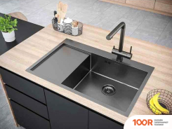 Кухонная мойка Paulmark KRONER 78F PM217851-GMR (136991)