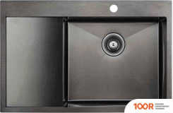 Кухонная мойка Paulmark KRONER 78F PM217851-GMR (136991)